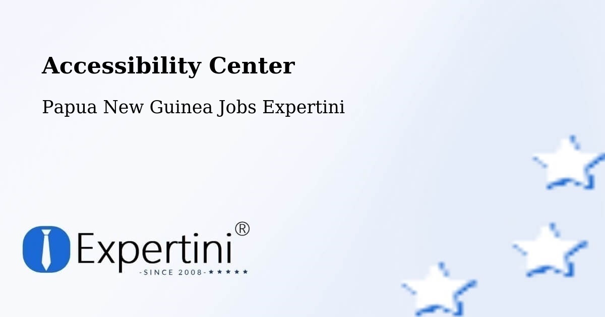 Accessibility Statement – Jimi - Papua New Guinea Jobs Expertini