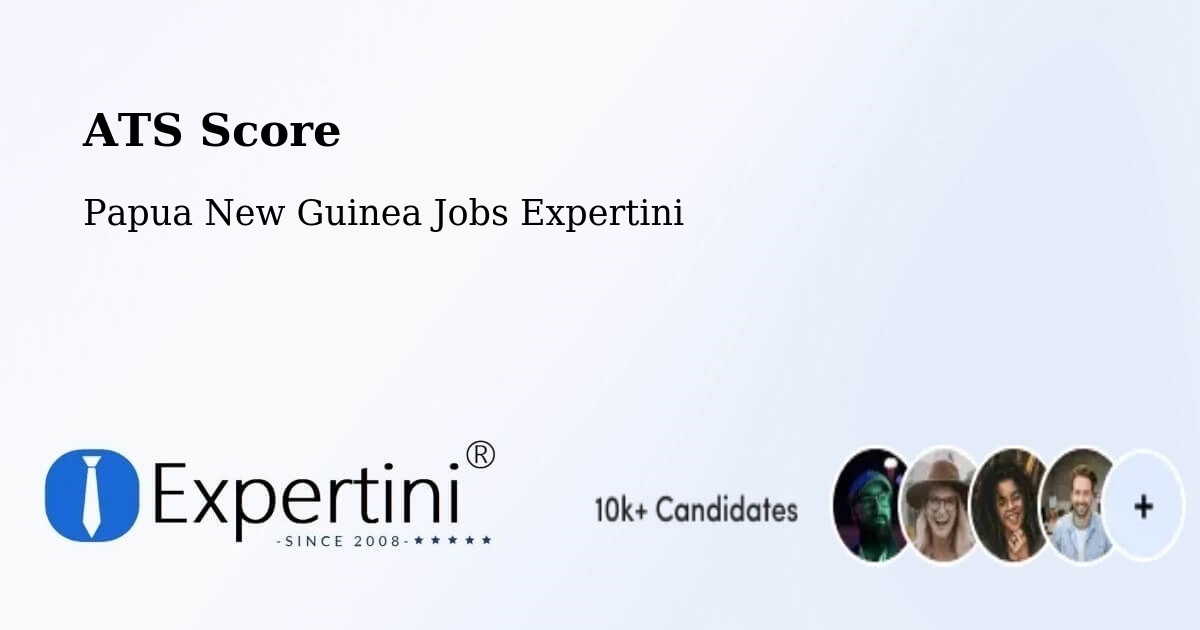 Resume ATS Score & Job Description Match Tool – Jimi - Papua New Guinea Jobs Expertini
