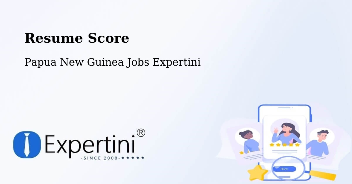 Resume Score & Job Description Match Tool – Jimi - Papua New Guinea Jobs Expertini
