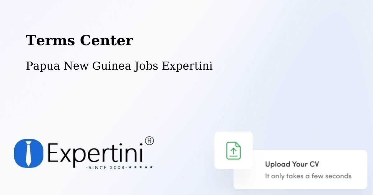 Terms of Service – Jimi - Papua New Guinea Jobs Expertini